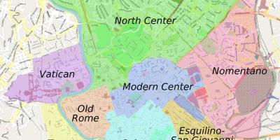 Rome plan de quartier